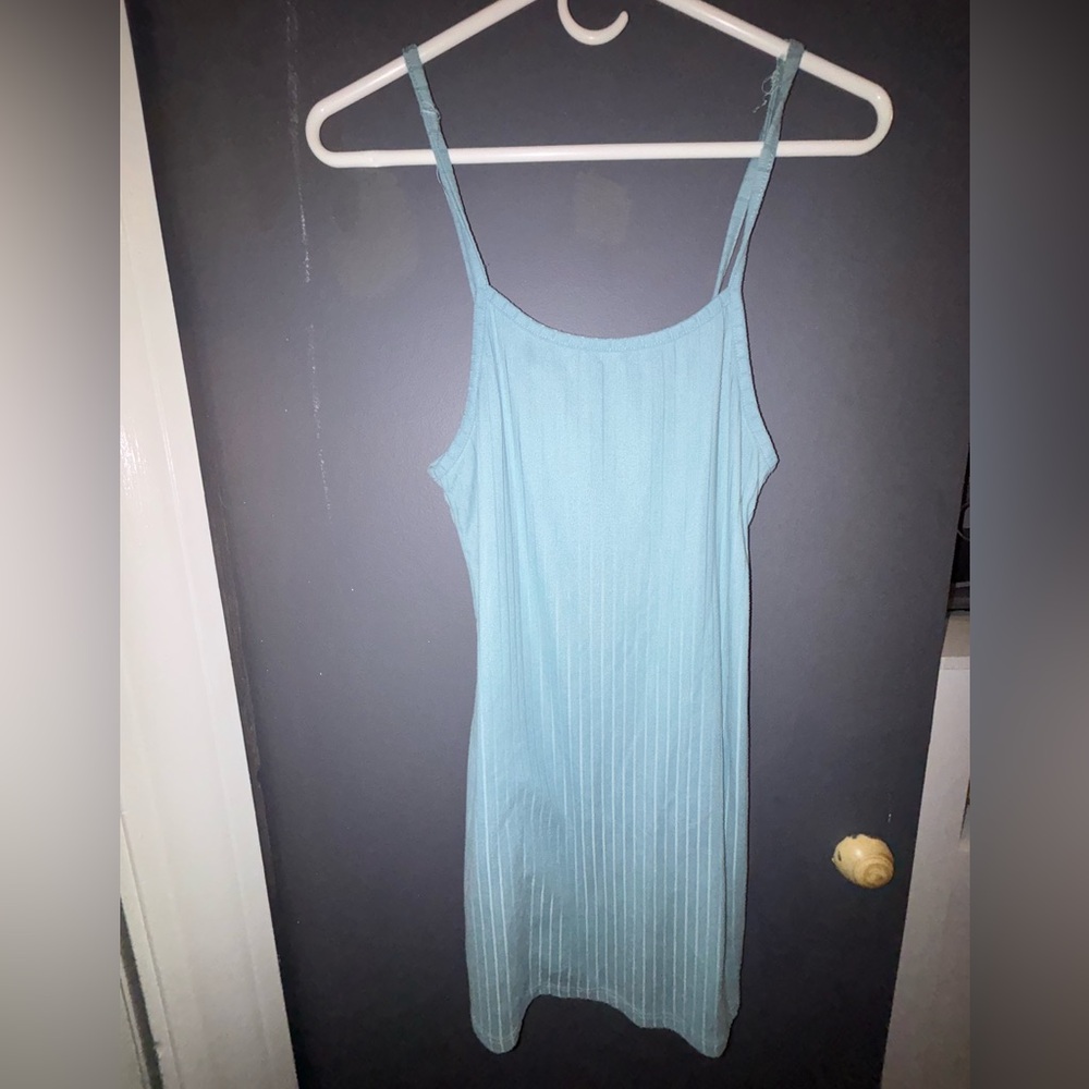 Wild Fable Light Blue Strappy Midi Dress